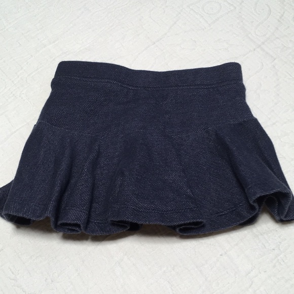 2T (5/$20) Denim-Look Stretch Cotton Skorts - Picture 5 of 5
